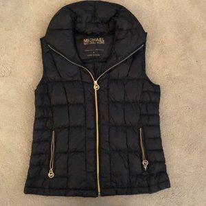 MICHAEL by Michael Kors Black Vest